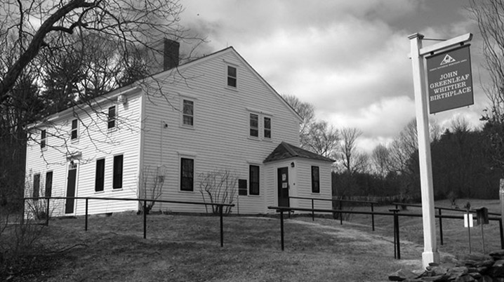 John Greenleaf Whittier's birthplace in Haverhill MA