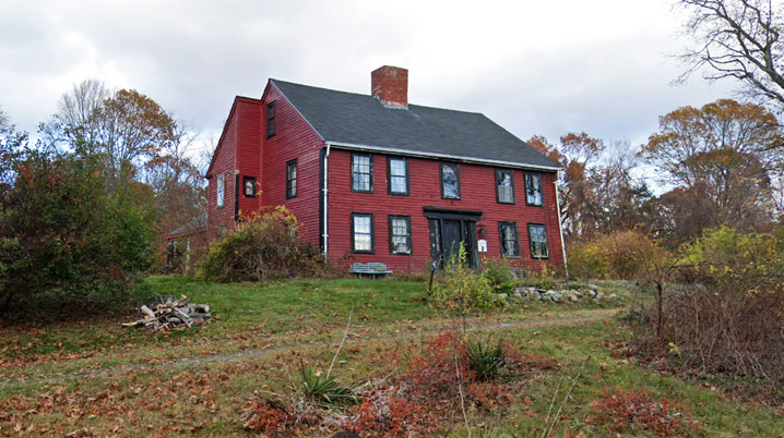 Although the house at 735 Lowell St. in Peabody has traditionally been said to be the 1660 residence of John Upton, architectural features suggest it was constructed not long before the house was used as an inn from 1774 to 1835.