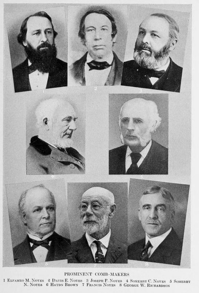 West Newbury comb makers Noyes family
